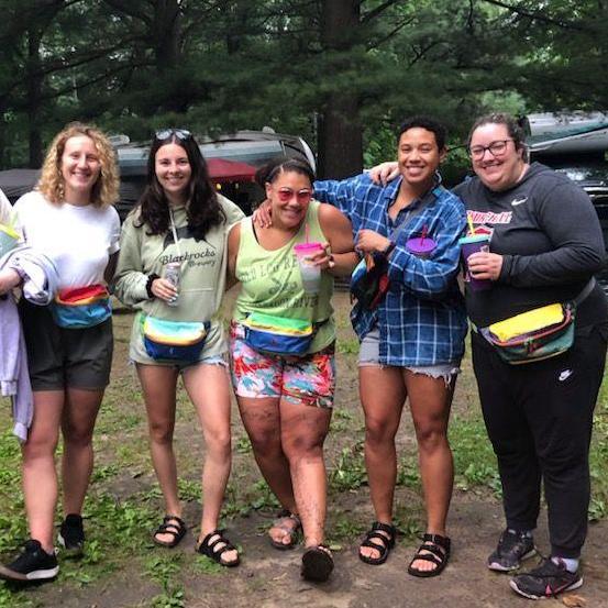 The annual Tip-A-Few Canoe Trip with Raven's family!