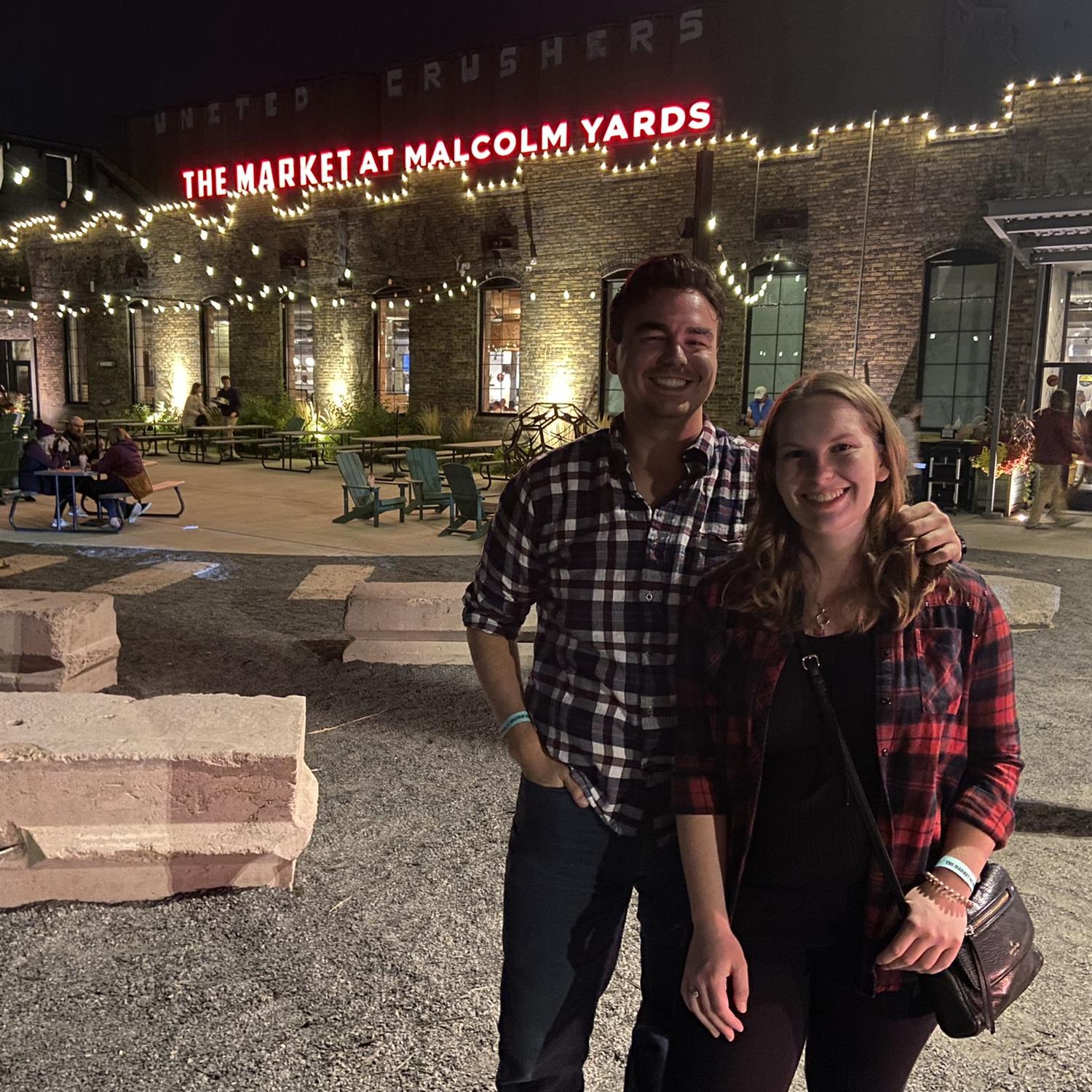 A night out at a local food hall