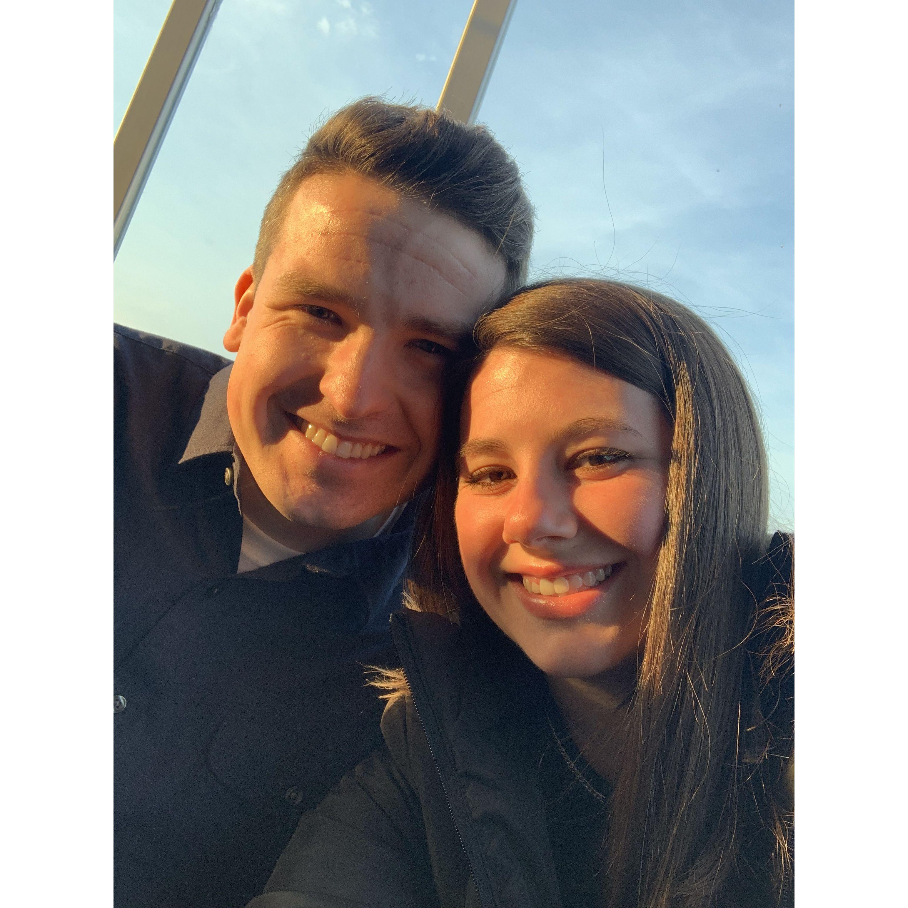 Lancaster rooftop date