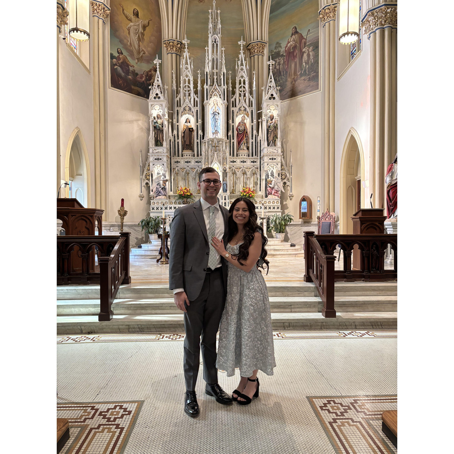 Henry receives his Sacraments at St.  Mary's Catholic Church - March 2025 - Annapolis, MD.