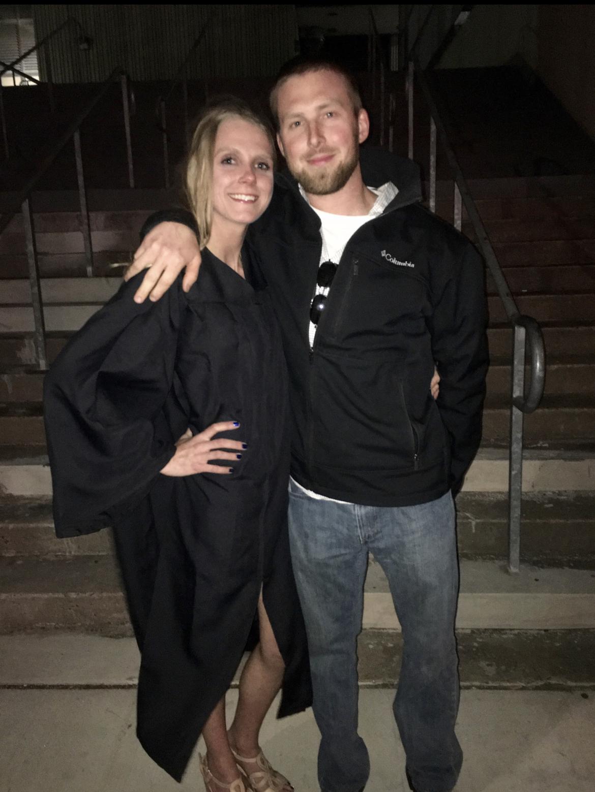 Taylor’s college graduation, May 2016