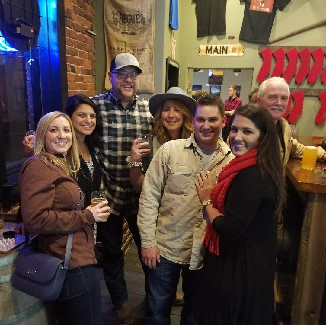 Surprise engagement dinner November 22nd, 2017