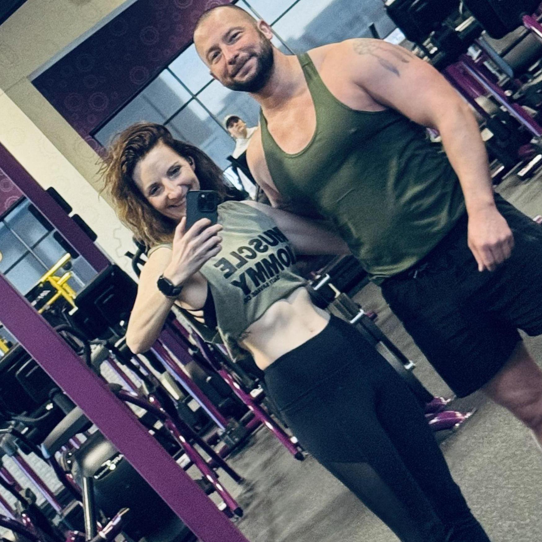 We match at the gym, not planned, ALL THE TIME, lol.  March 2025.