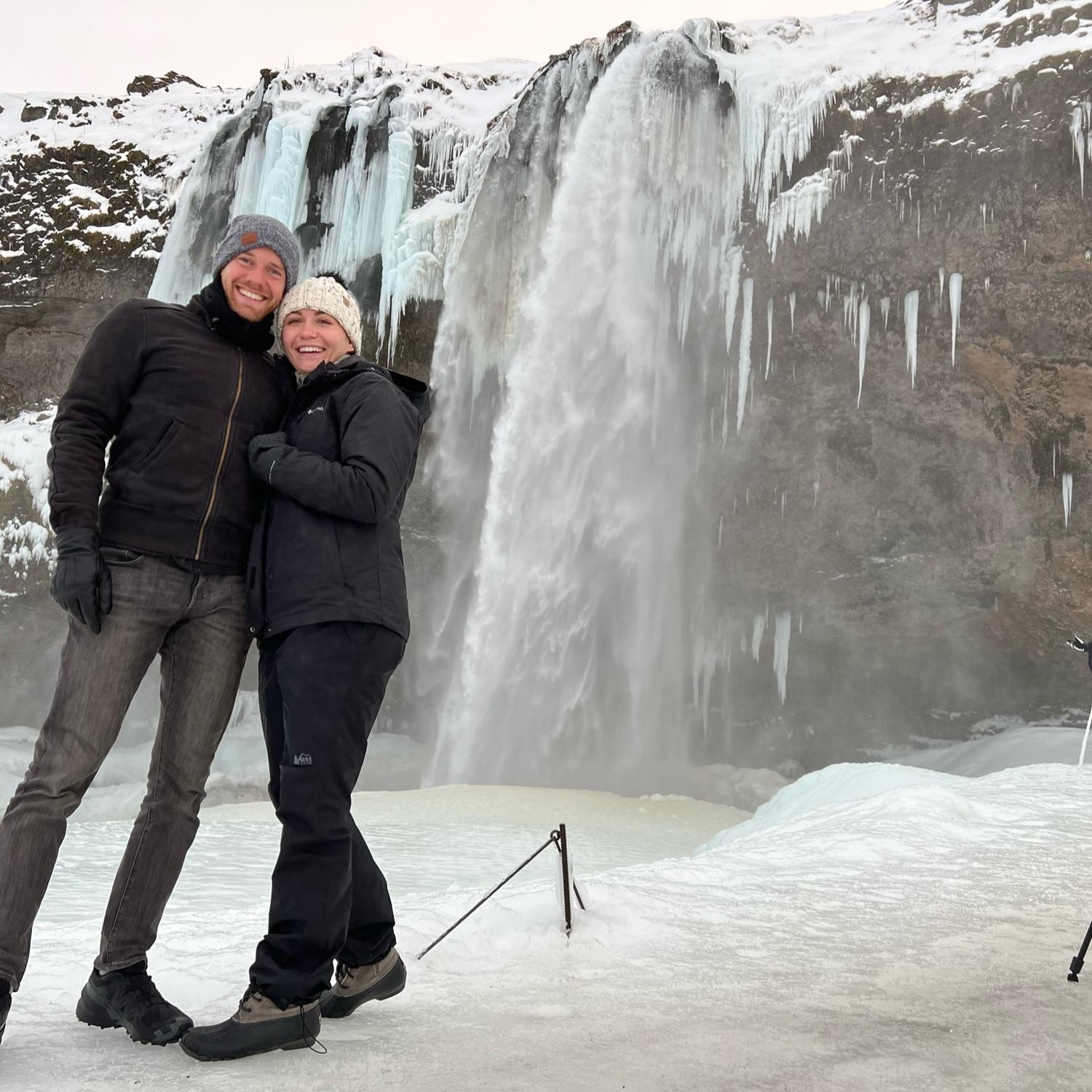 Our first international trip together to Iceland in January 2023. We visited the country with our friends Brandon and Marisela.
