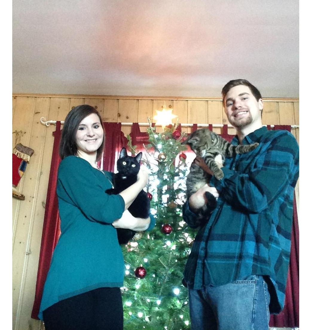Our first Christmas in Minocqua