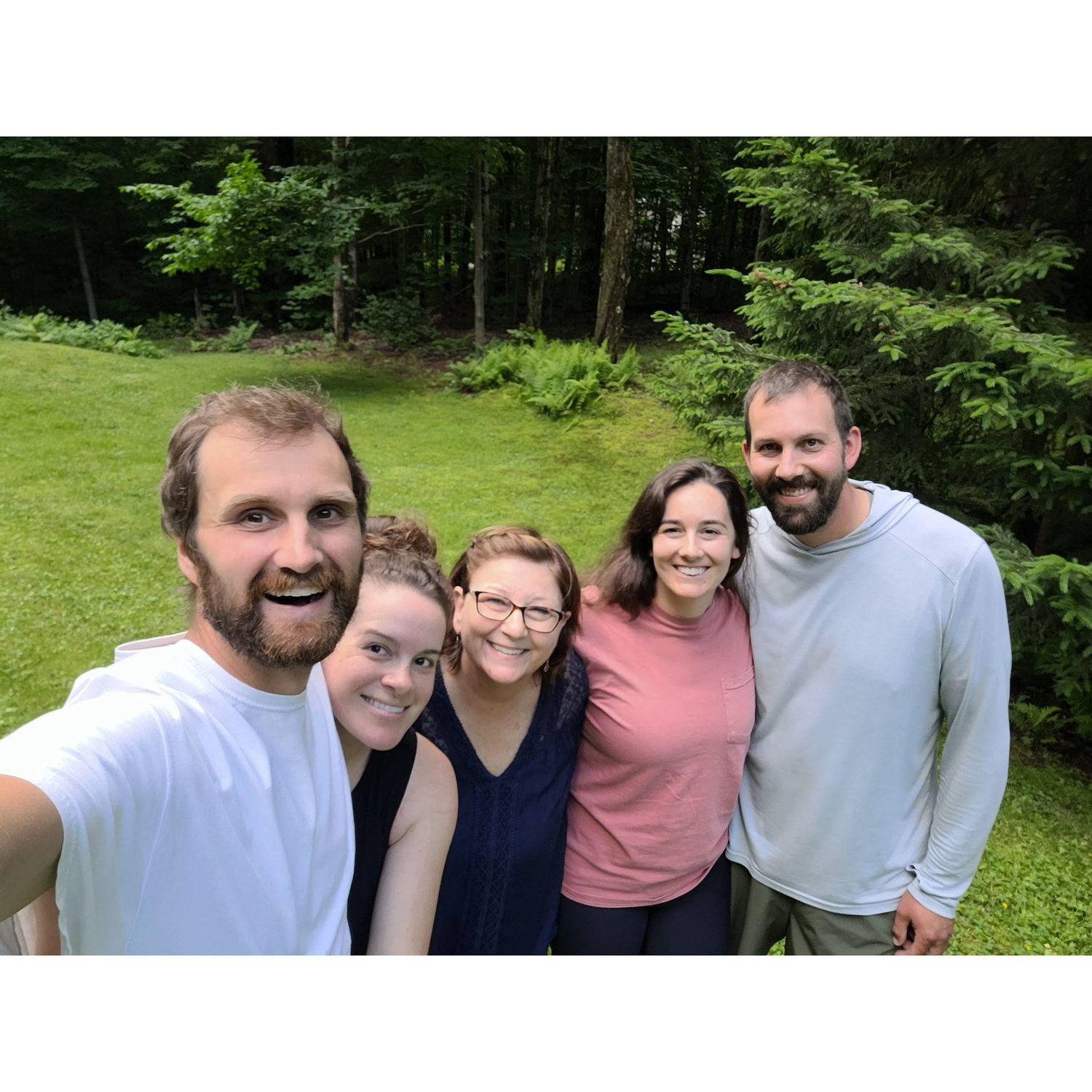 Visiting Declan and Amber in VT