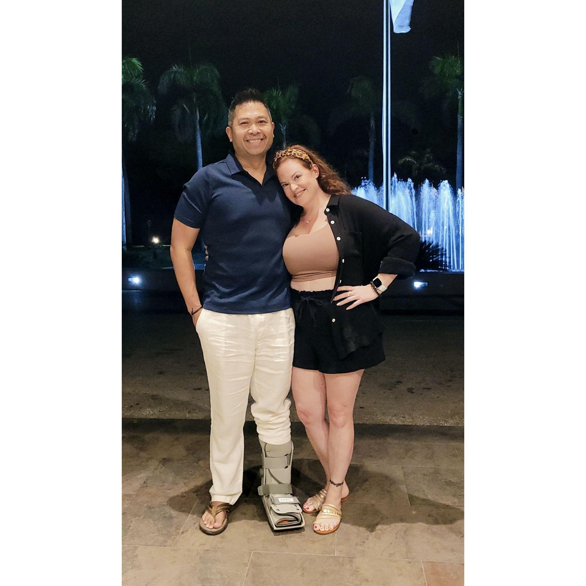The night of our engagement, Jan 24, 2023
