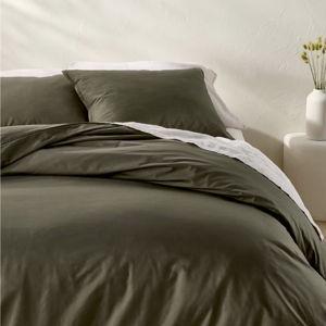 King Sized Cotton Percale Duvet Set - Casaluna™