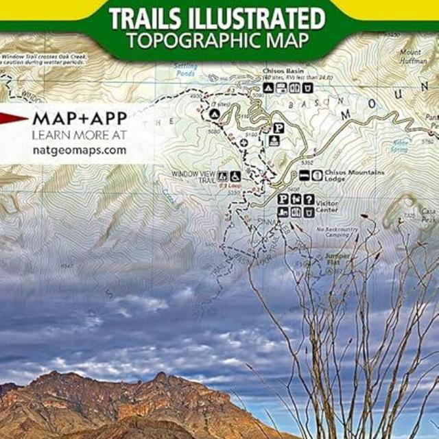 Big Bend National Park Map (National Geographic Trails Illustrated Map, 225)