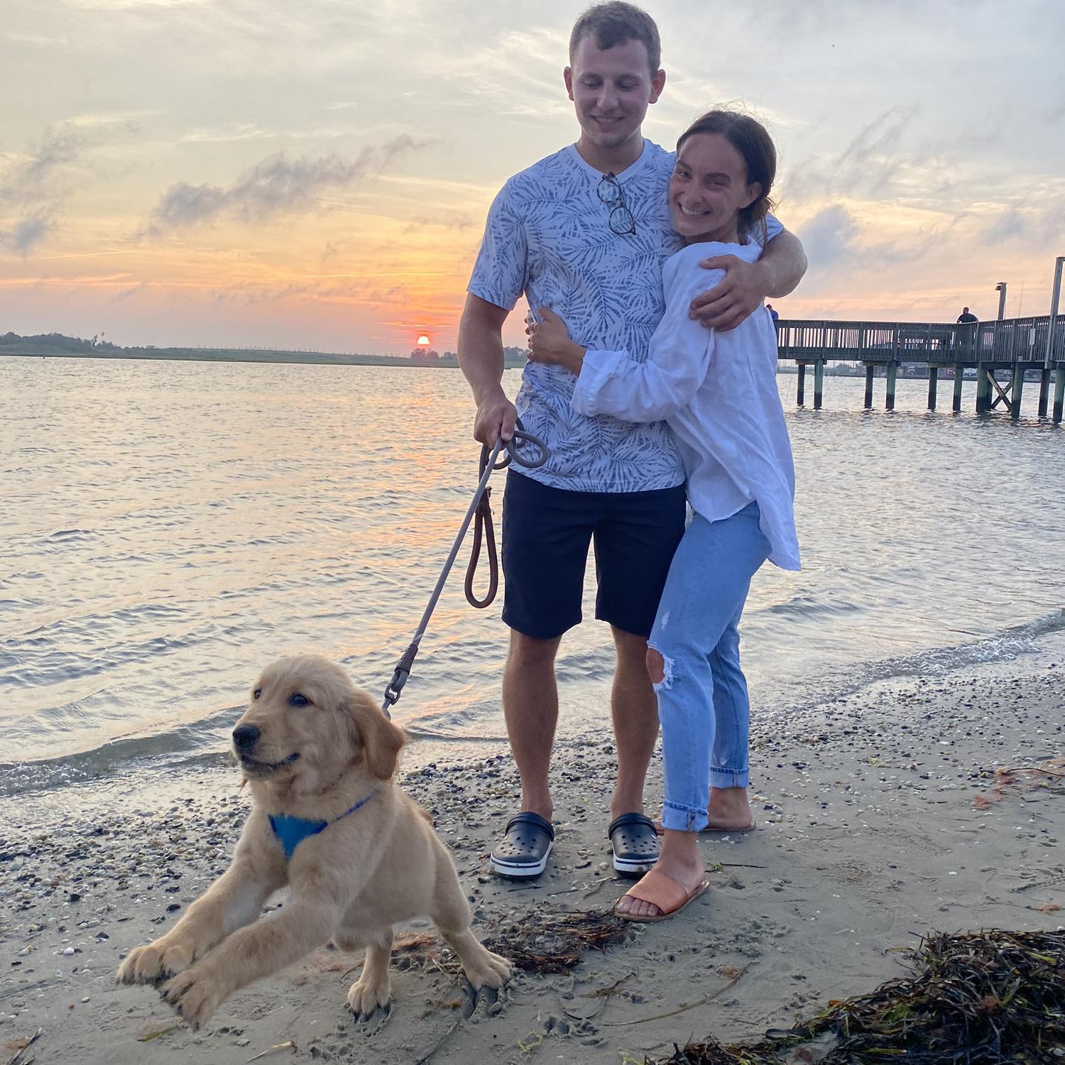 Long Beach Island at sunset