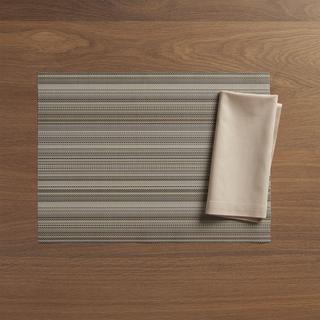 Chroma Stripe Vinyl Placemat, Set of 4