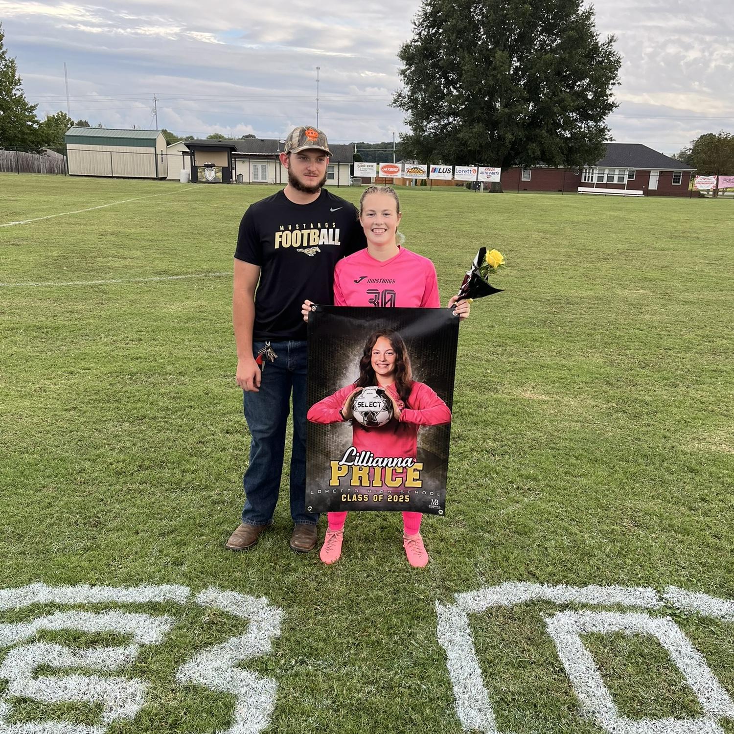Senior night for soccer.