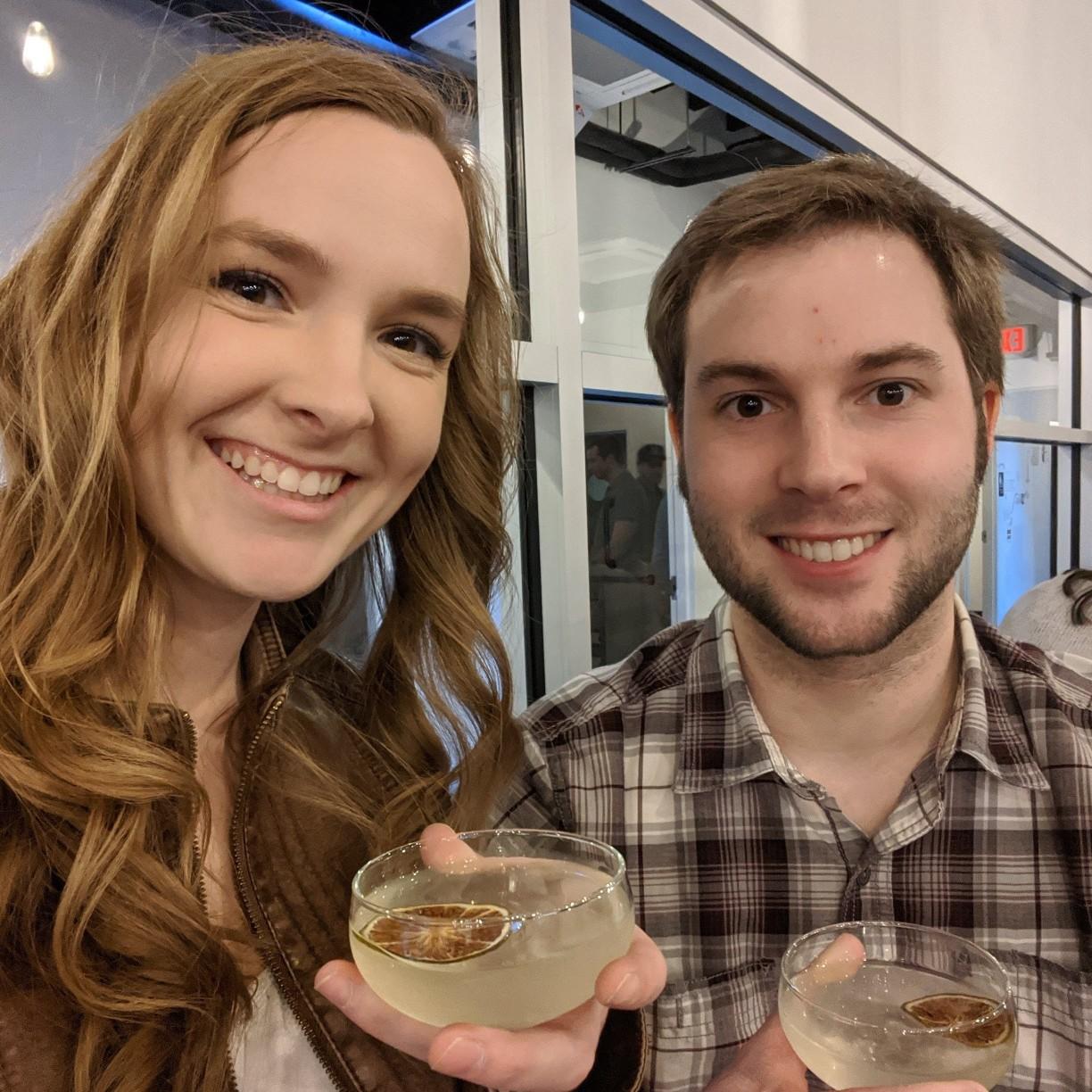 Nashville, TN
Josh and Morgan perfected their cocktail shaking skills (spoiler alert...one of these drinks might be featured at our wedding)