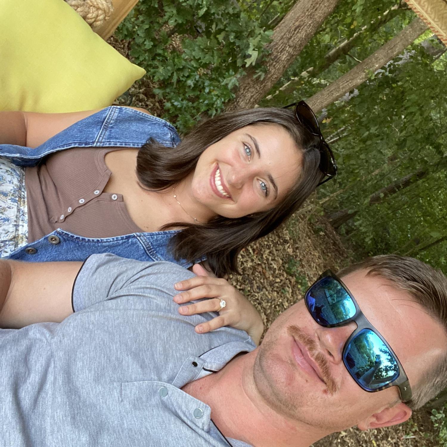 Day one of being engaged!