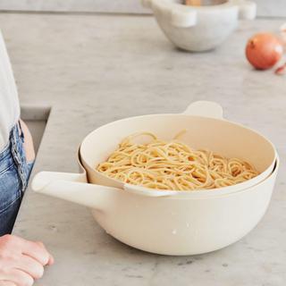 Recycled Bamboo Colander and Pour Bowl Set