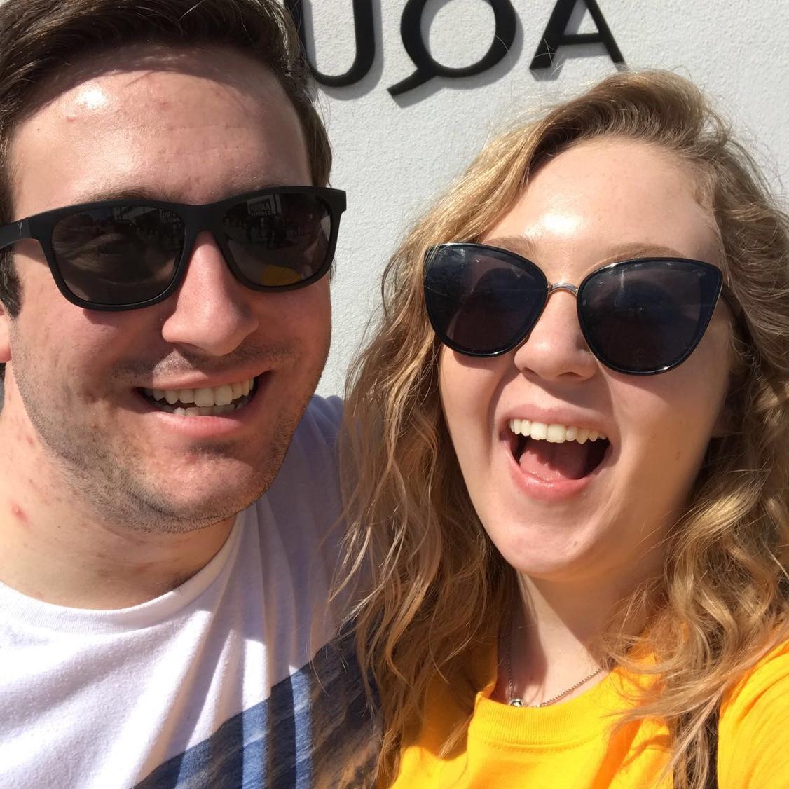 Brad & Amber Dawn at Monterey Bay Aquarium, 2019