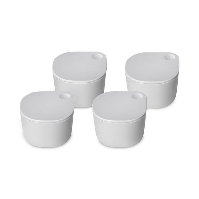 Caraway 4-Piece Dot Glass Nonstick Ramekins & Lids Set