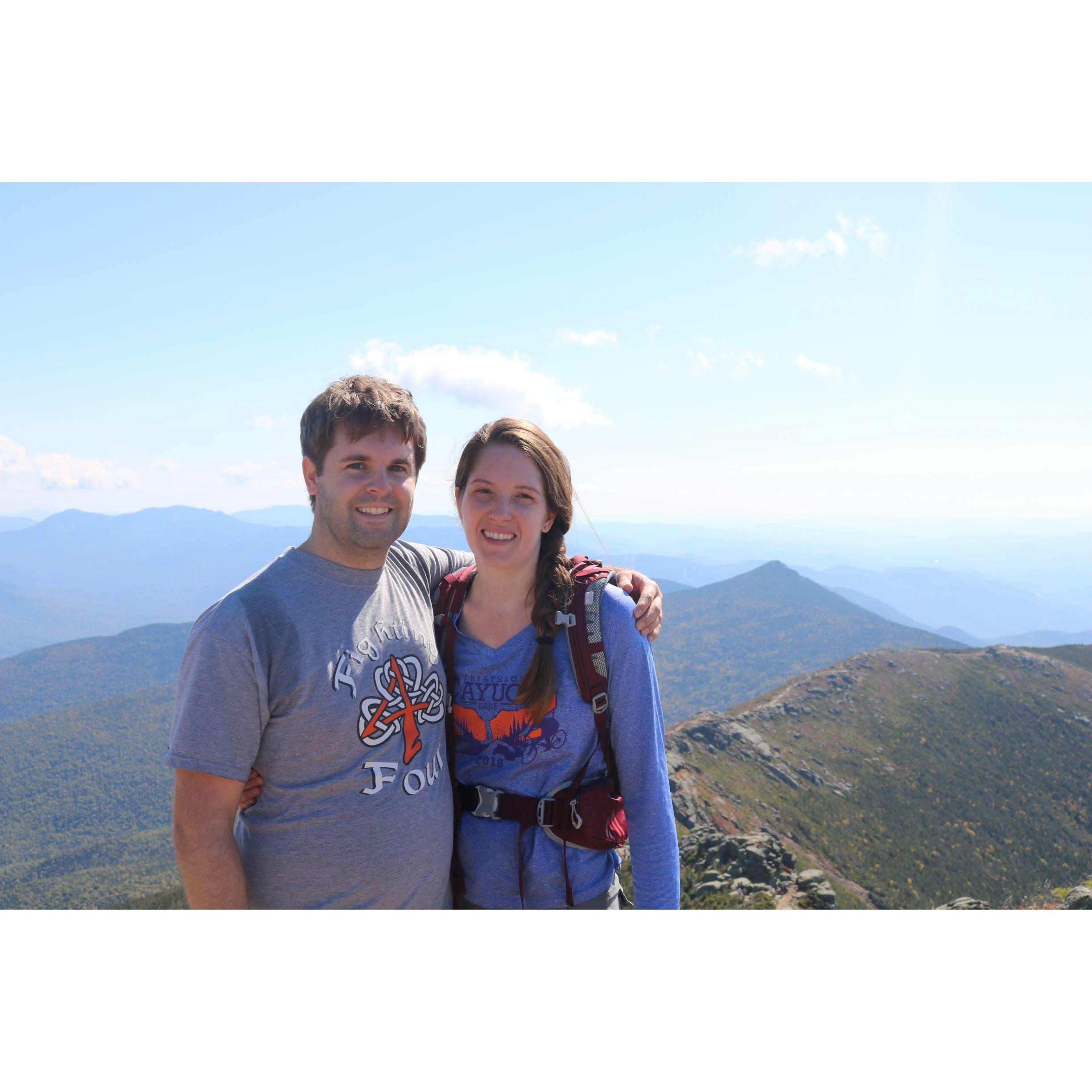 Fall 2019. Mt Lafayette, White Mountains, NH. A great hike together along the Franconia Ridge Trail.