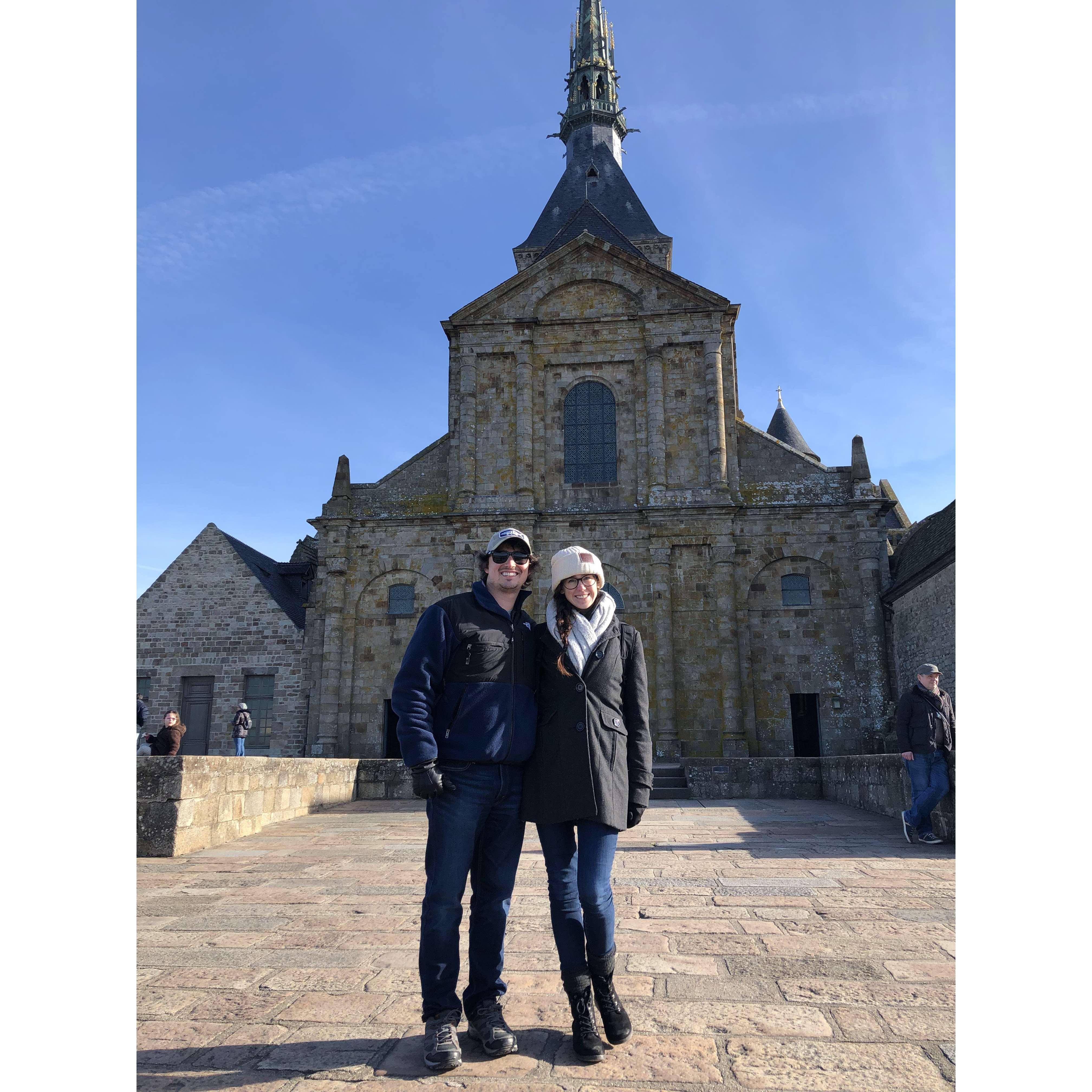 Top of Mont Saint-Michel