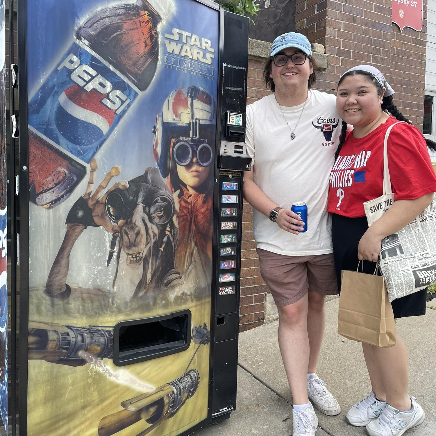 Found this 90’s vending machine while in Pittsburgh (she made fun of me for wanting to take a picture with it)