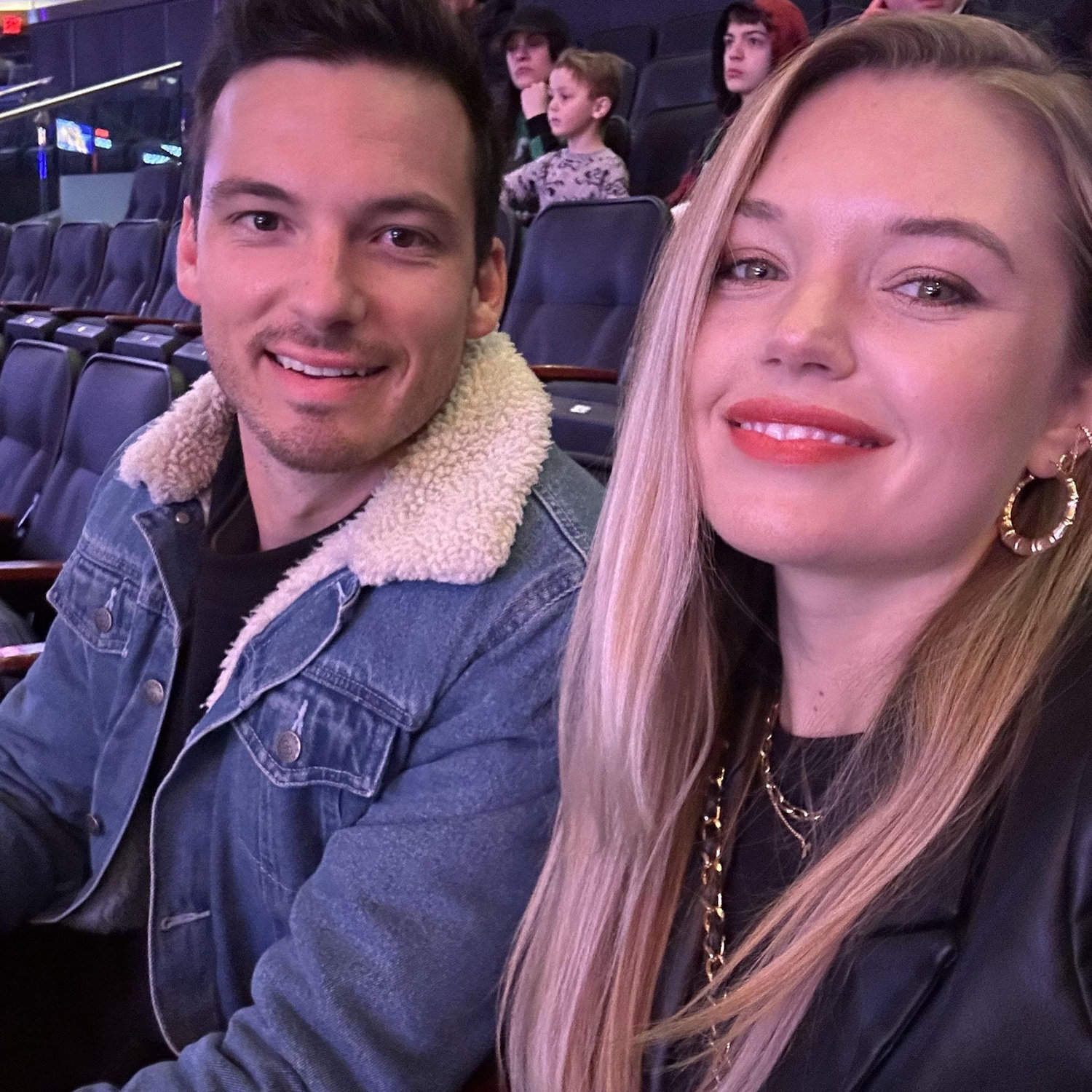 Tim's first NBA game in NYC