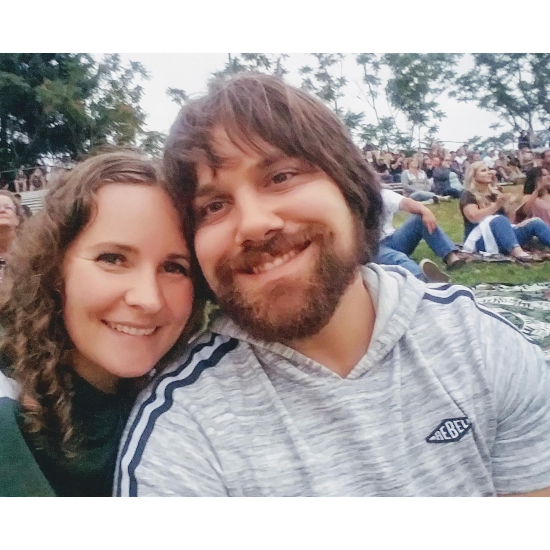 Watching Collective Soul at the 2019 Douglas County fair.
