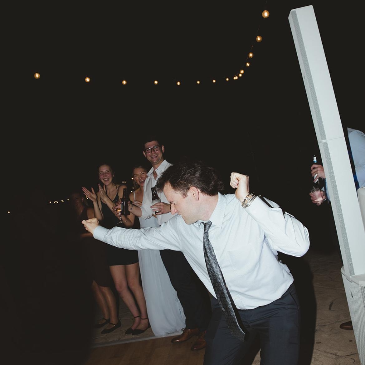 Jared is ready to break out his signature moves