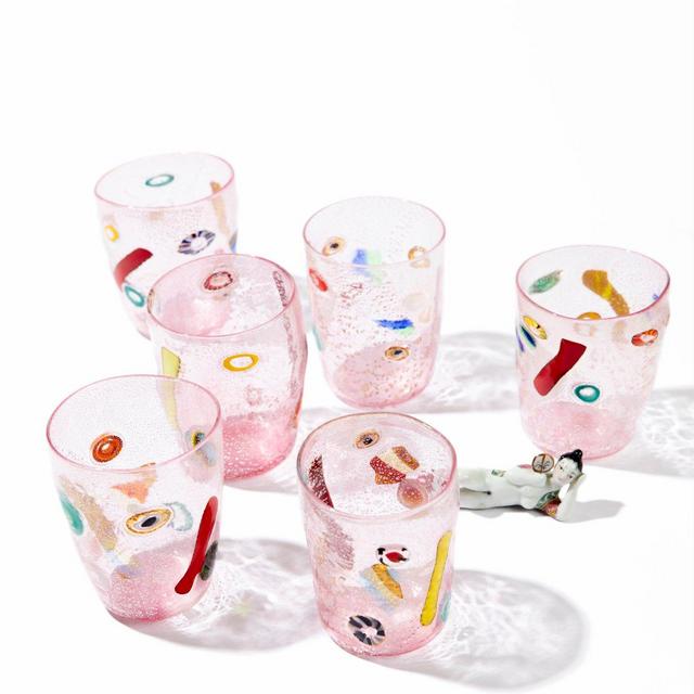 Tutti Frutti Tumblers Pink