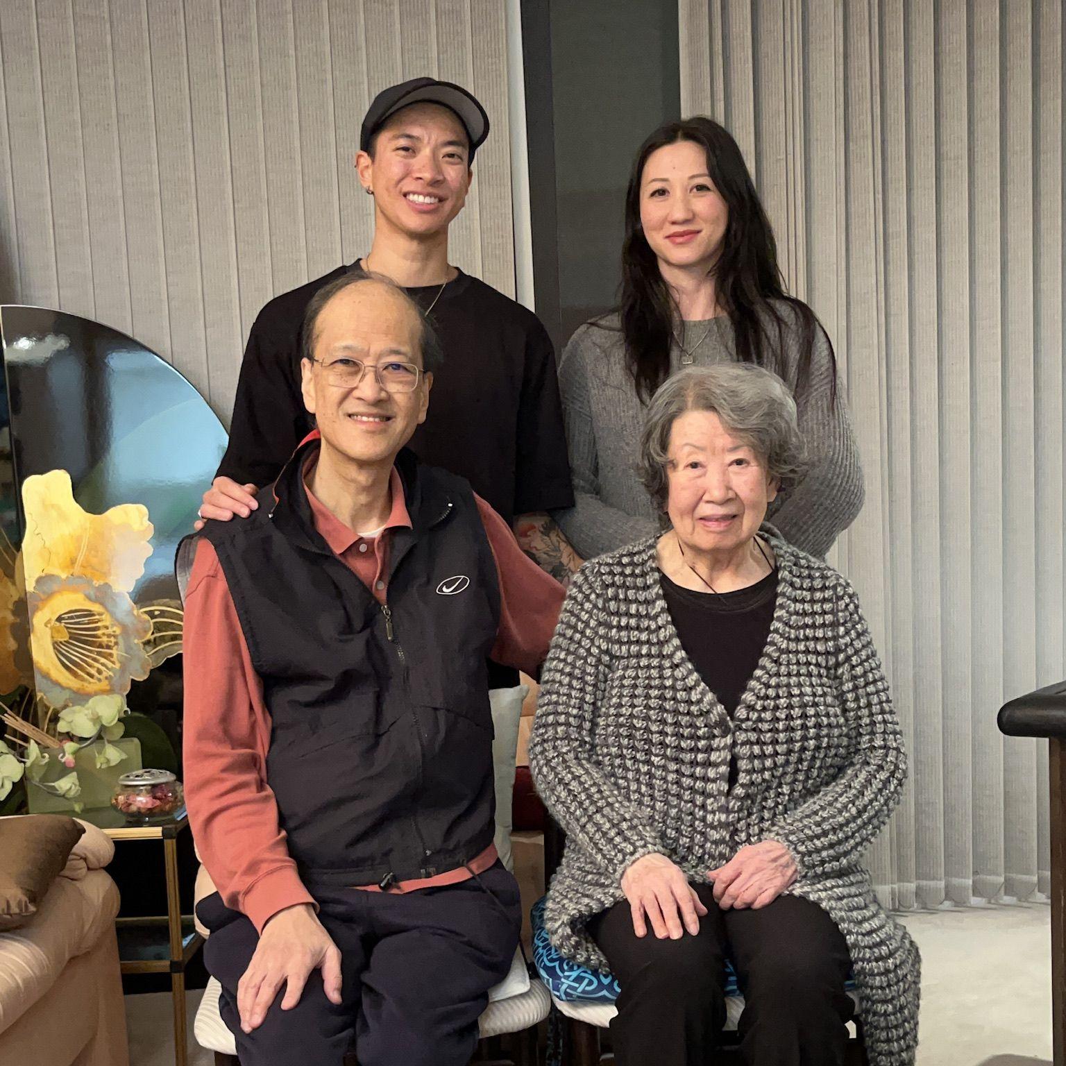 We went to Vancouver in 2025, and Ahn met Jaycee's Grandma Lana and we reunited with Uncle Raymond.