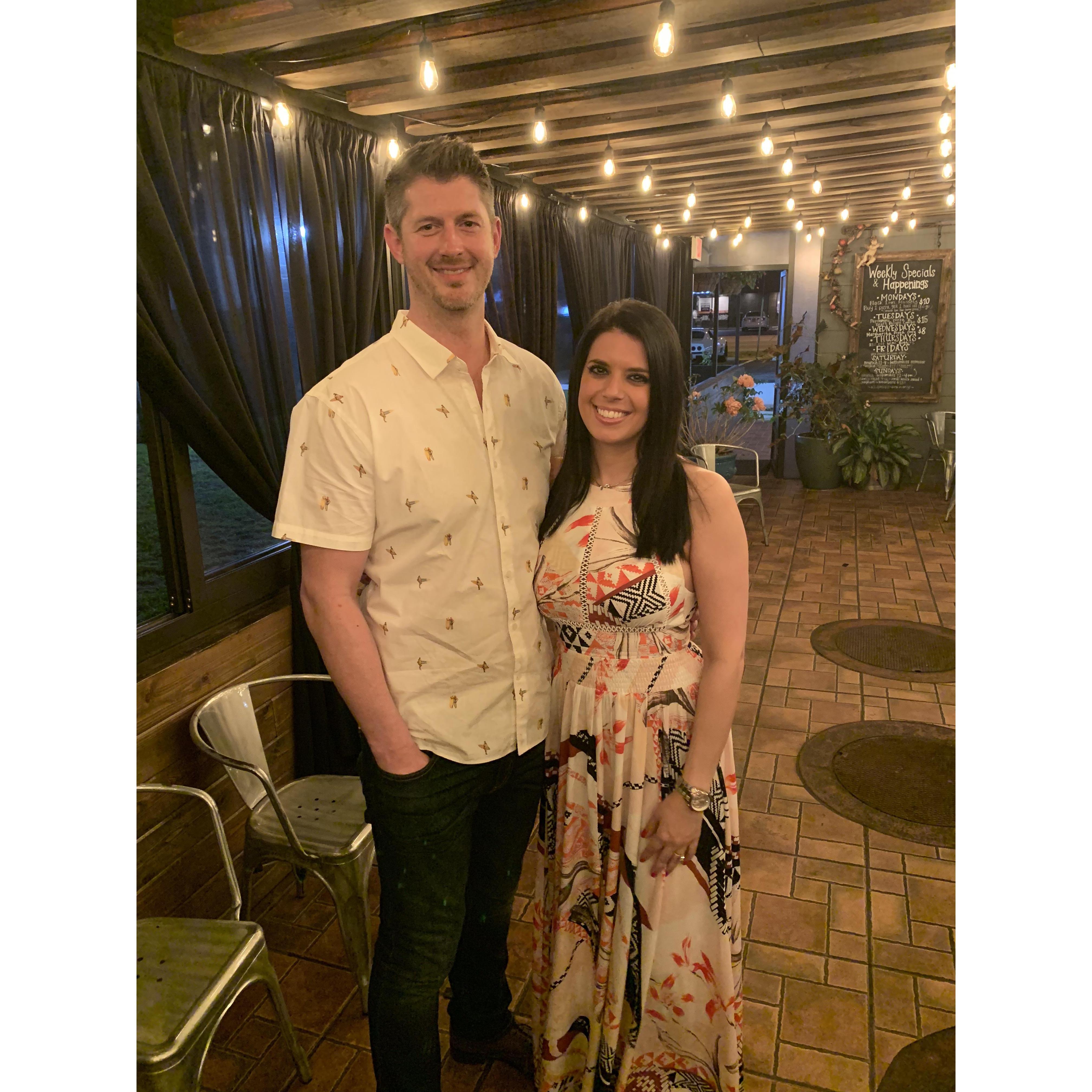 Engaged last night!!