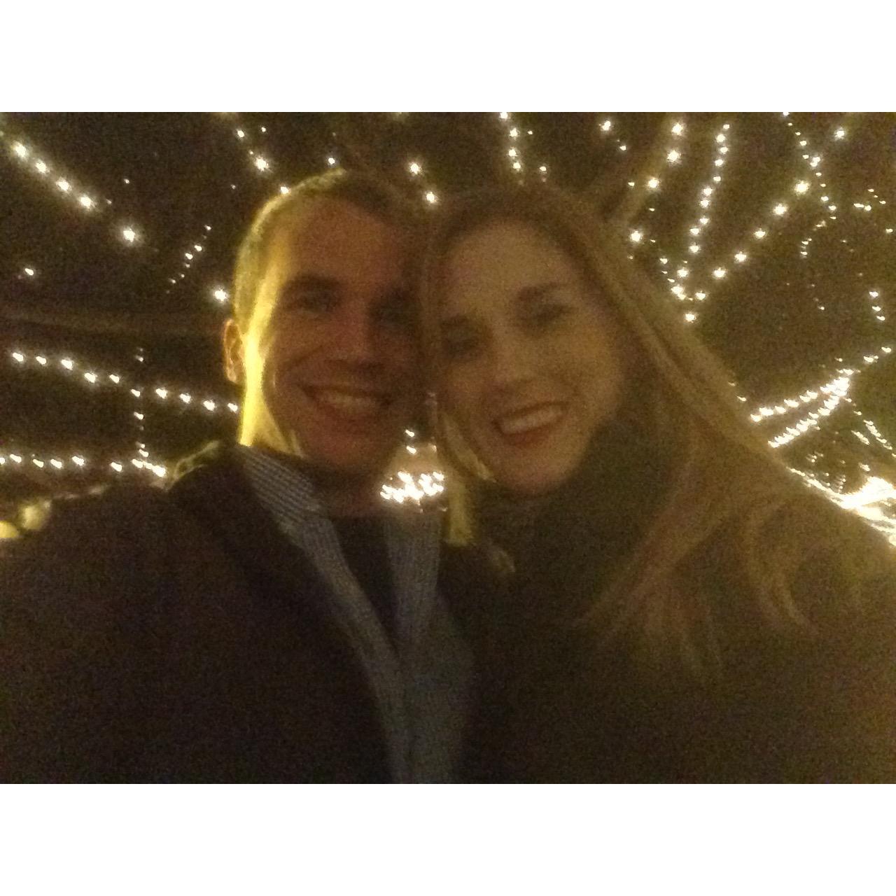 Our first date