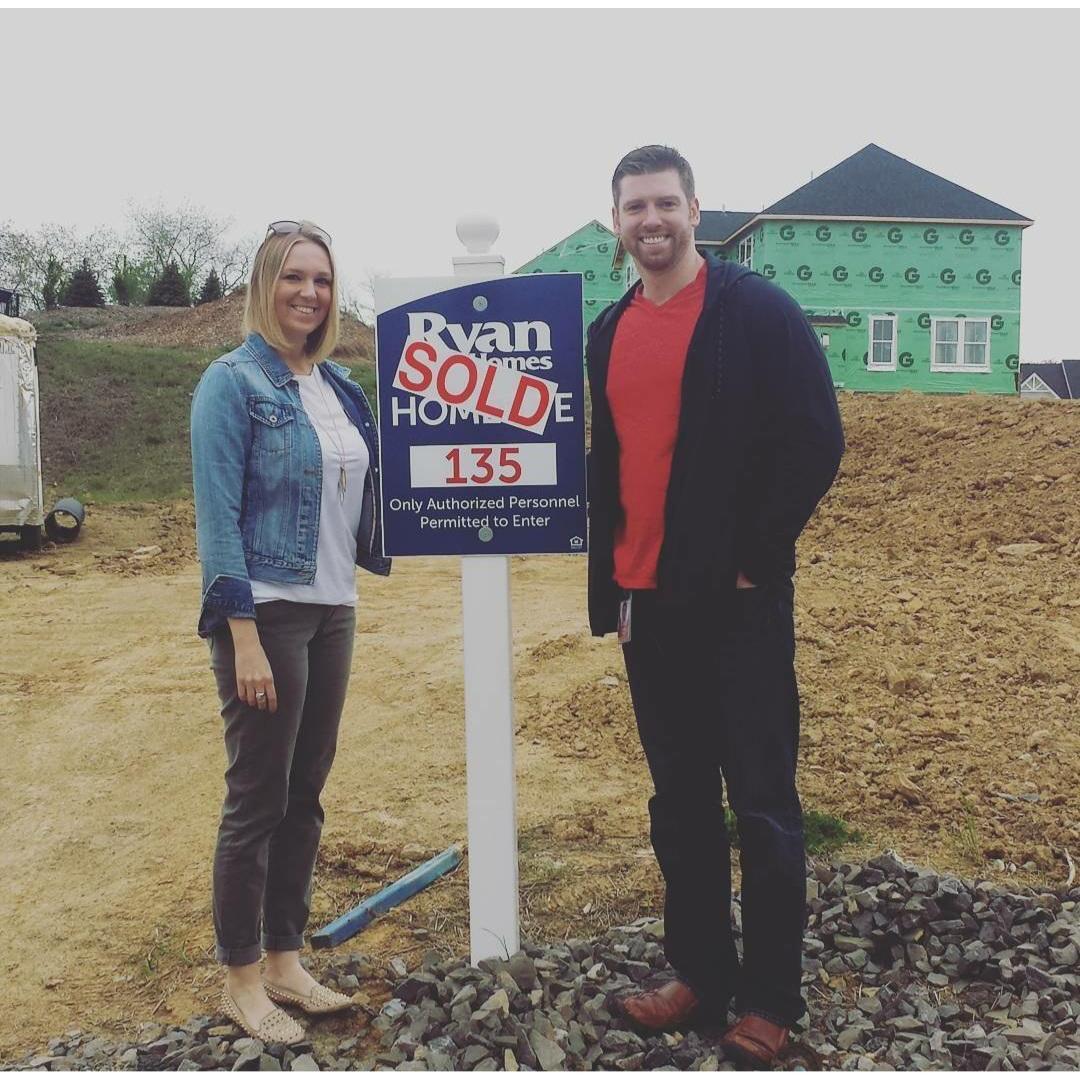 Our first home together!