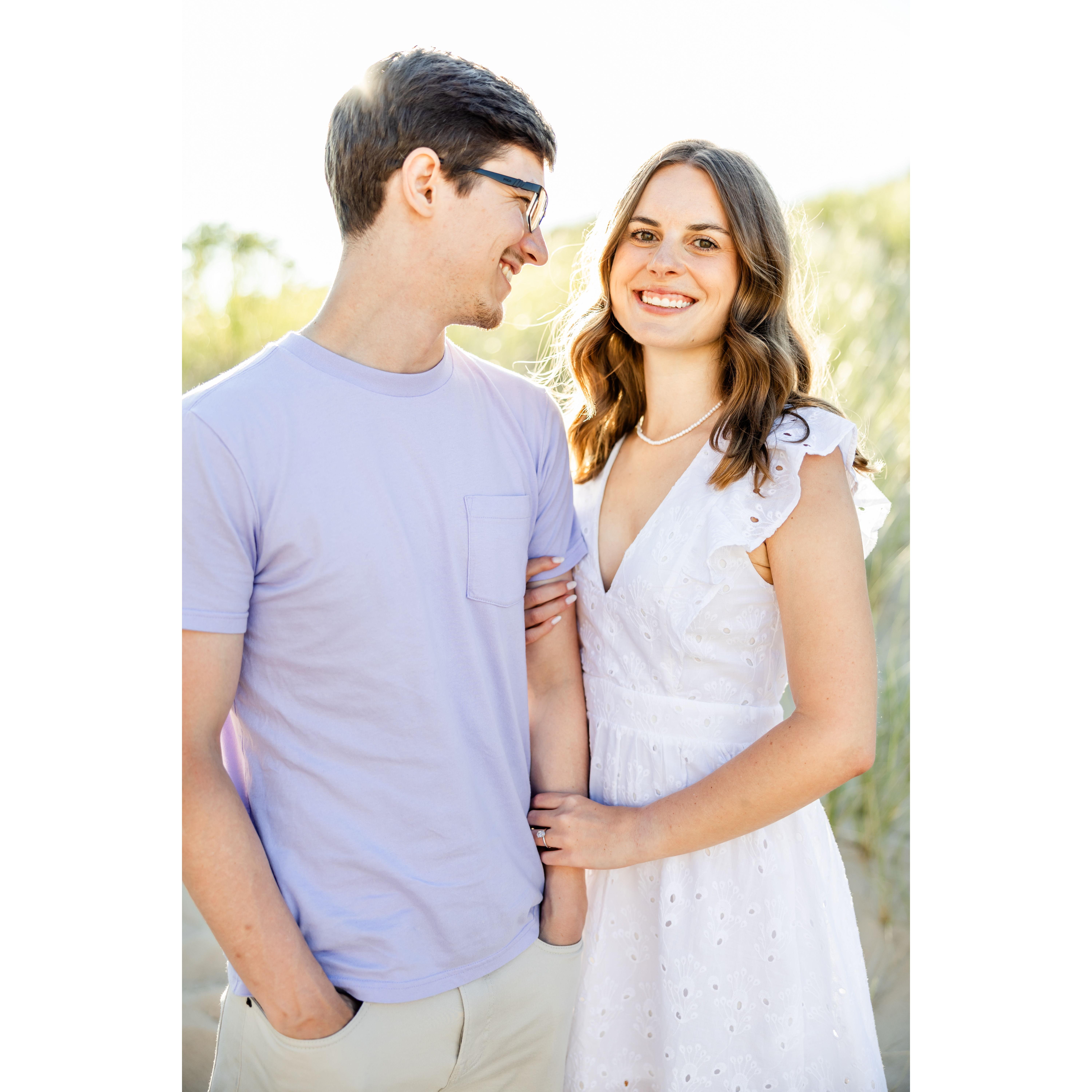 Engagement Photos at Warren Dunes, Michigan