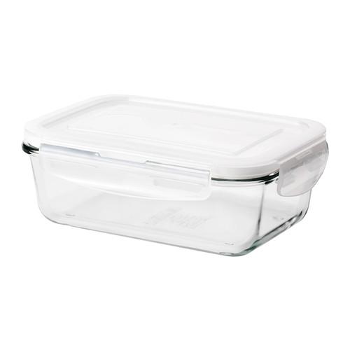 FÖRTROLIG				Food container, clear glass