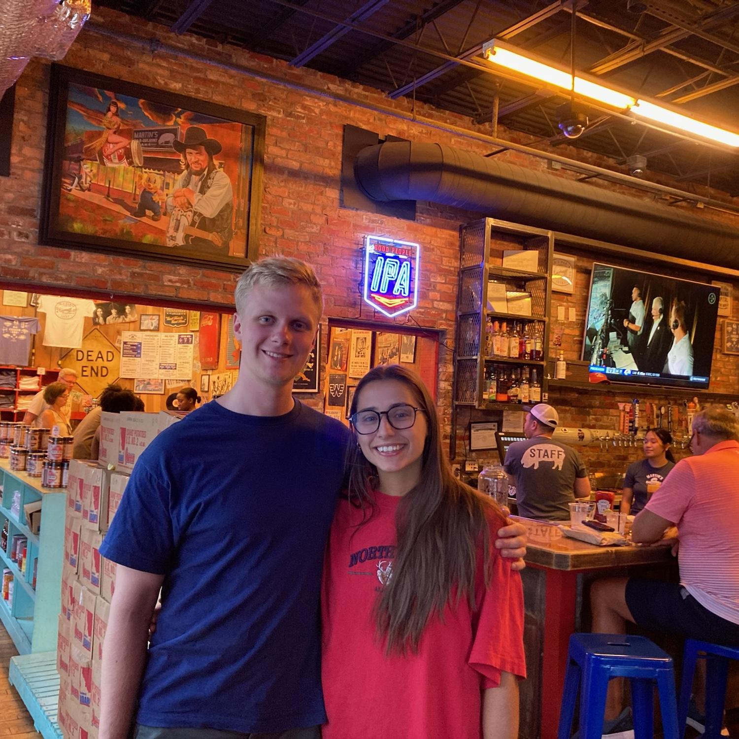 At a bar in Tennessee 8/20/23
