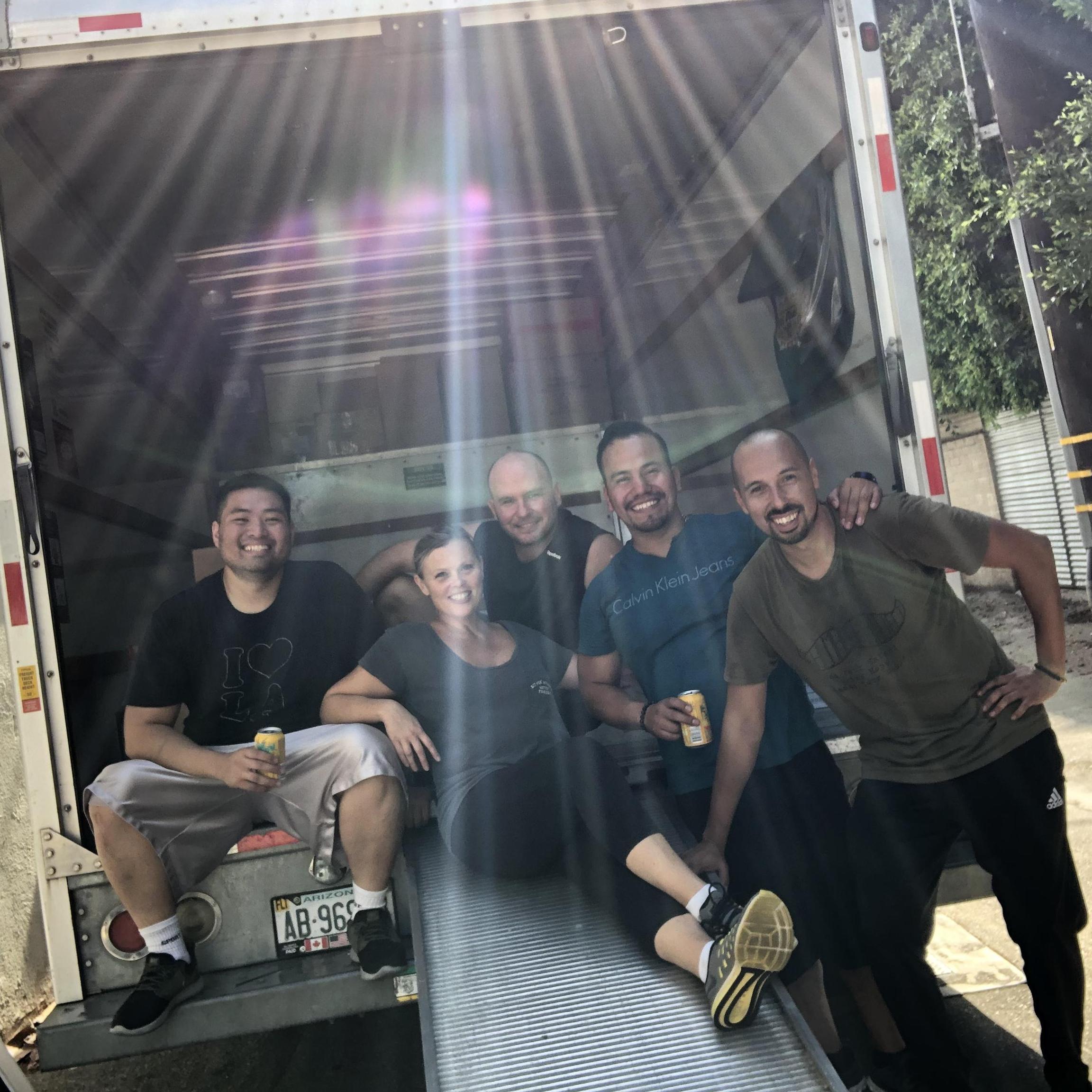 Our move-in day crew, Joe, Erick & Bruce 💪🏼