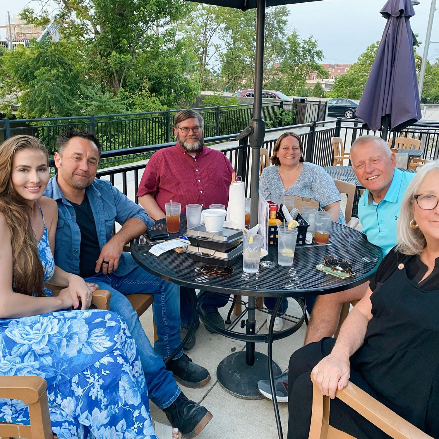 Dinner with some friends down in Kokomo Indiana
