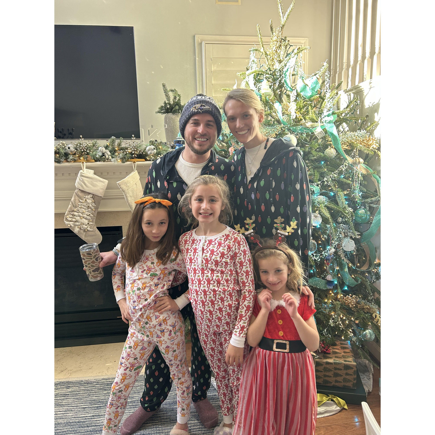 Katz family Christmas PJ party!