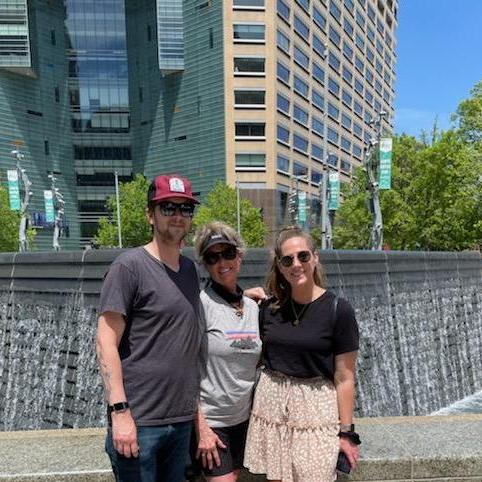 Drew's mom came to visit us and we took her on a tour of Detroit!