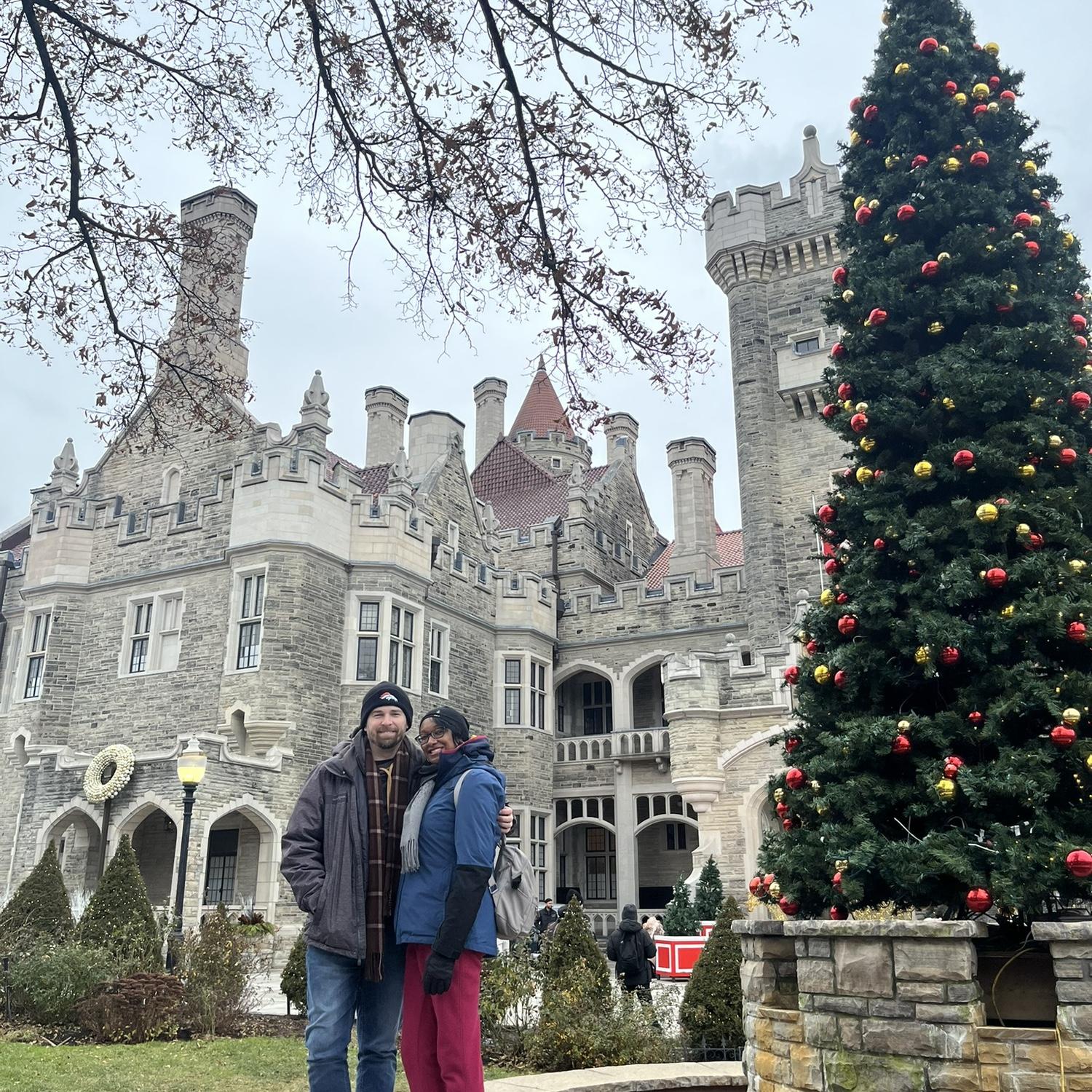 We explored Casa Loma in Toronto, Ontario.