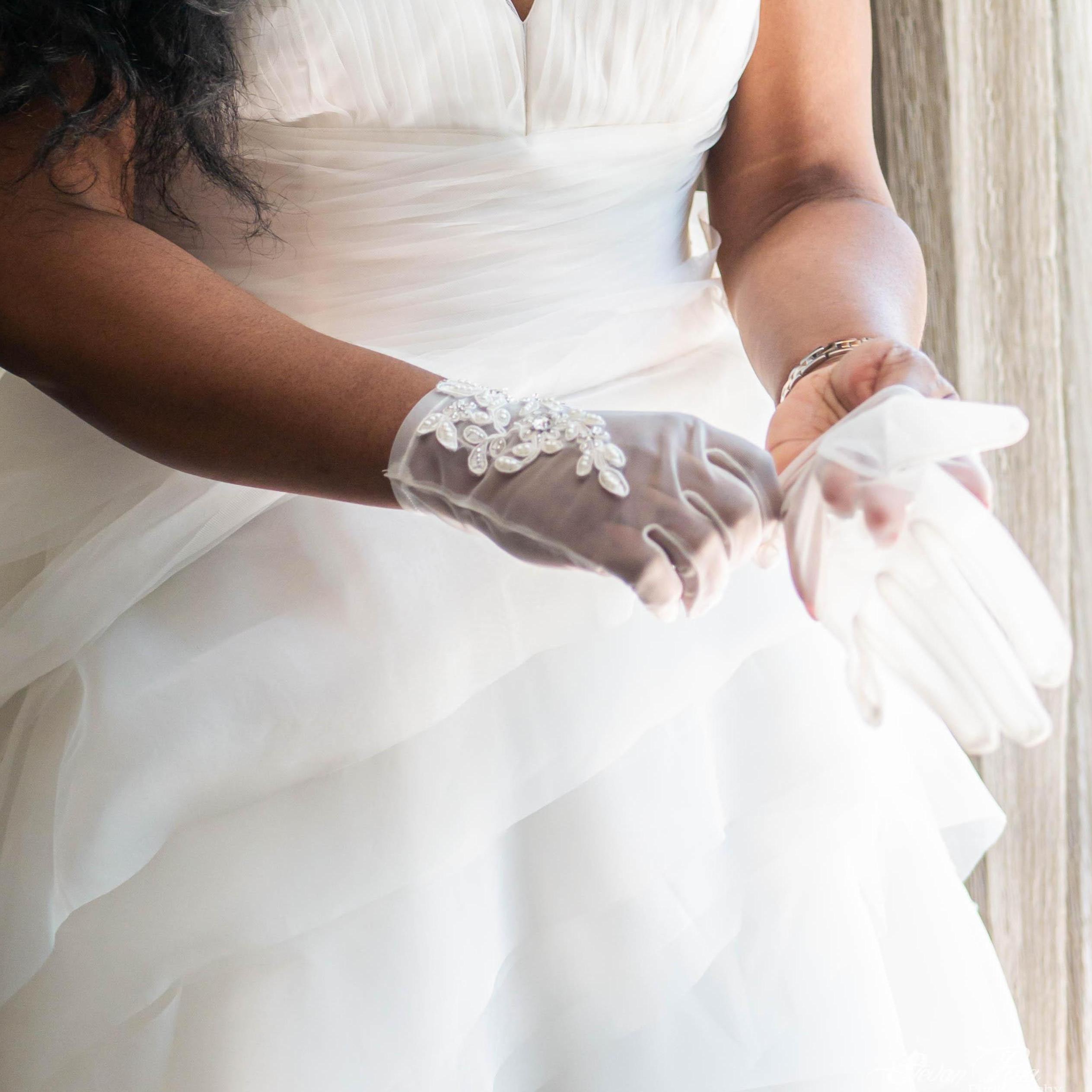 Final touches! Gloves were mandatory #trend2020