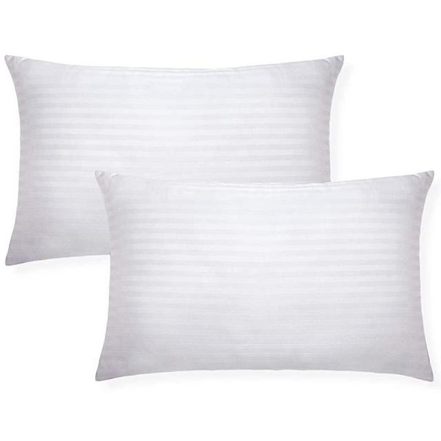 tuphen- Bed Pillows for Sleeping 2 Pack Queen Hypoallergenic, Cooling Gel Pillows Queen Size, Down Alternative Pillows Soft, Hotel Luxury Reserve Collection Pillow, White (Queen)