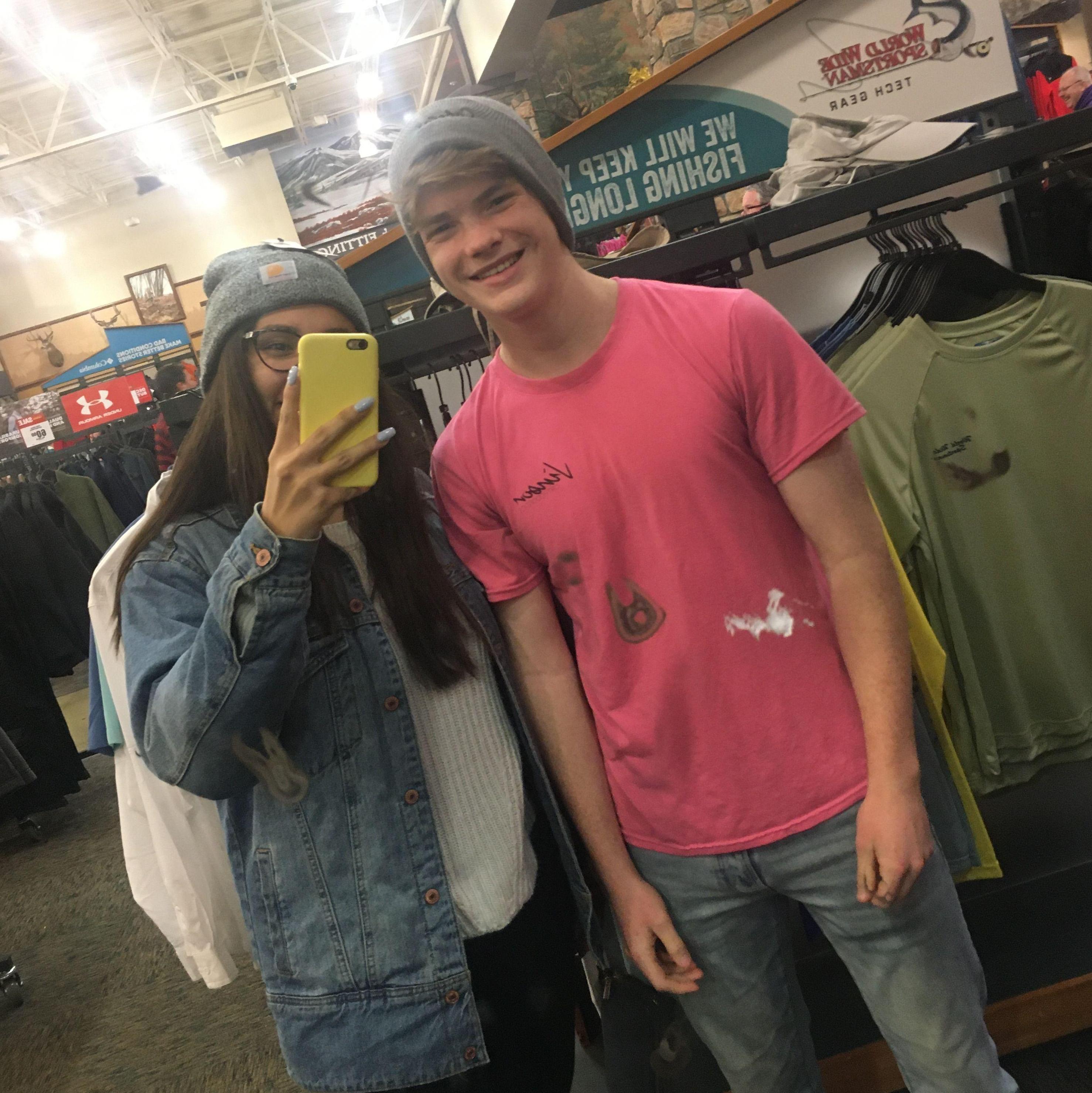Our first EVER picture together in December 2019