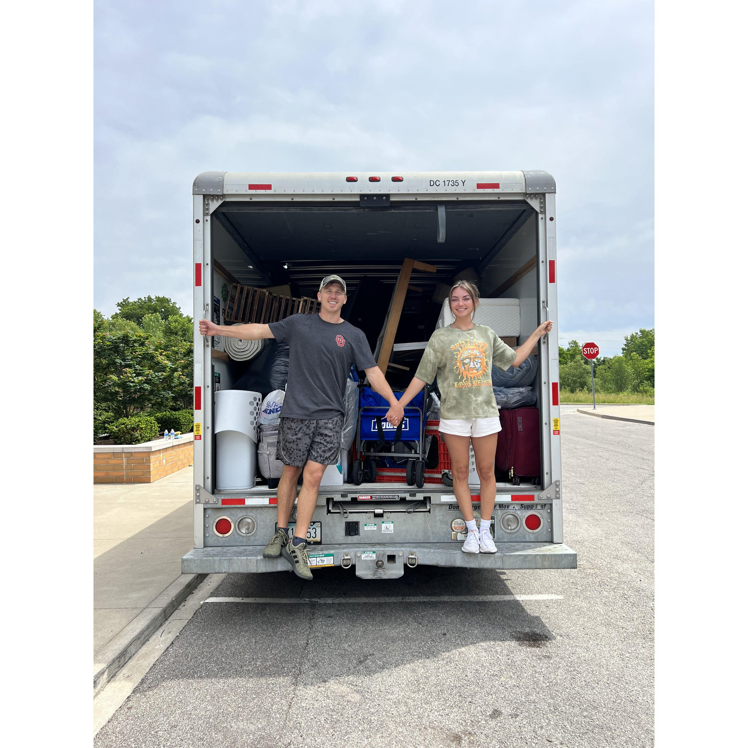 Moving day for G! Taking her home to OKC