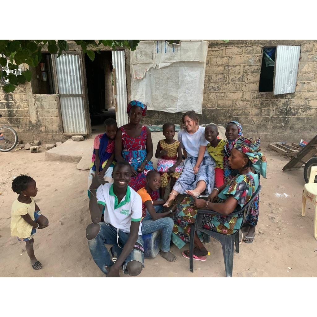 Soaking up family time before we left Peace Corps Senegal to start our life together in Asheville!