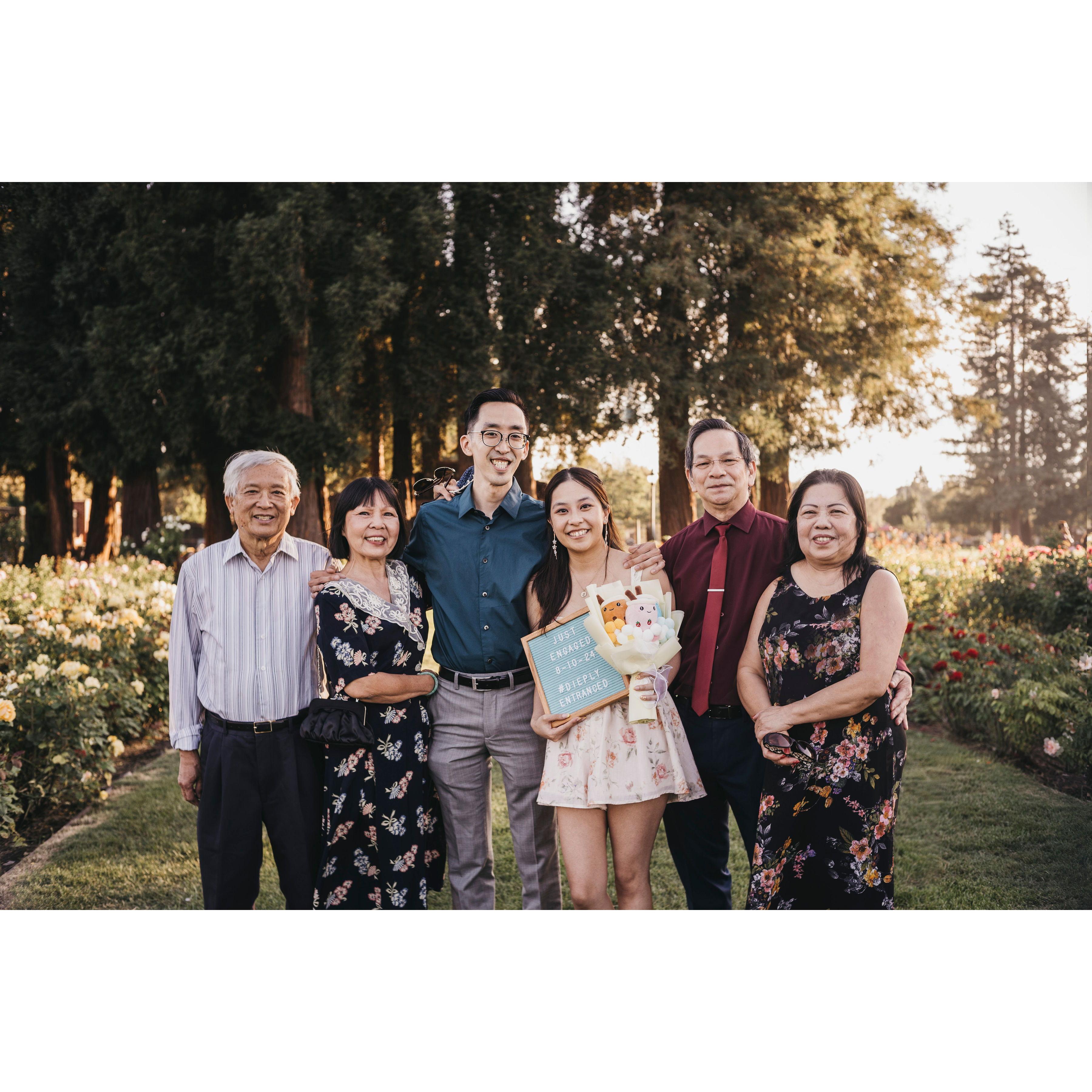 Forever thankful to our wonderful parents for supporting up and helping us grow into the people we are today!