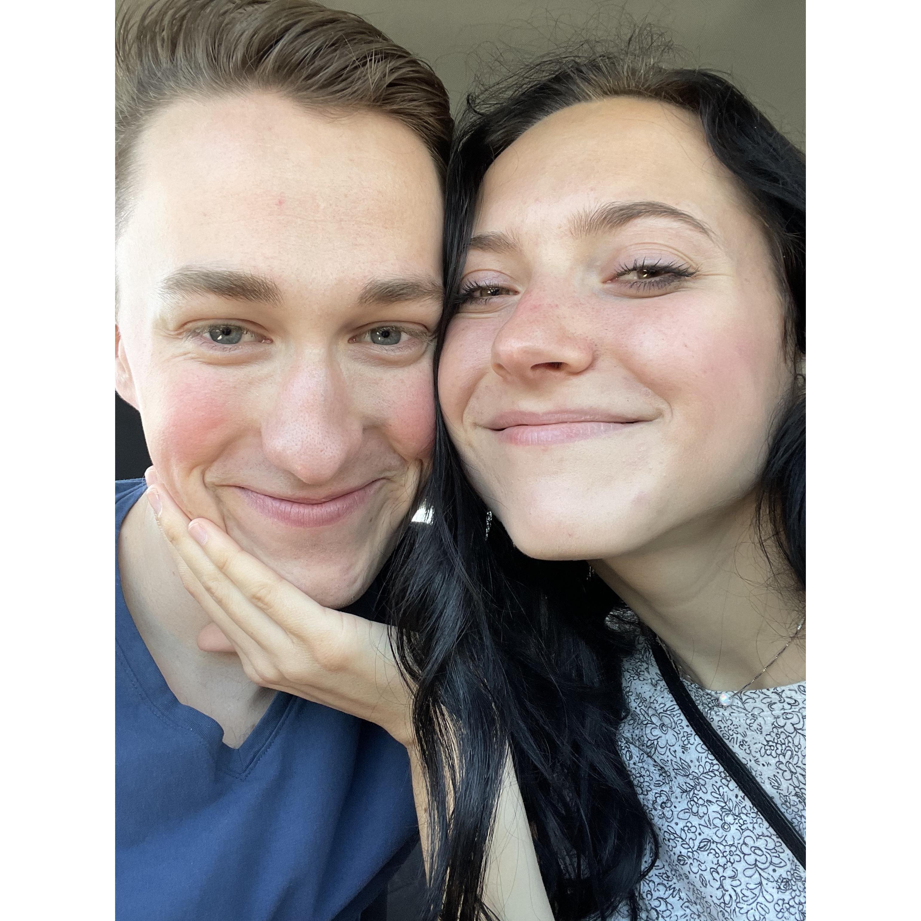 3/26/2021
Hiatt visited Alyssa for a second time in Virginia!