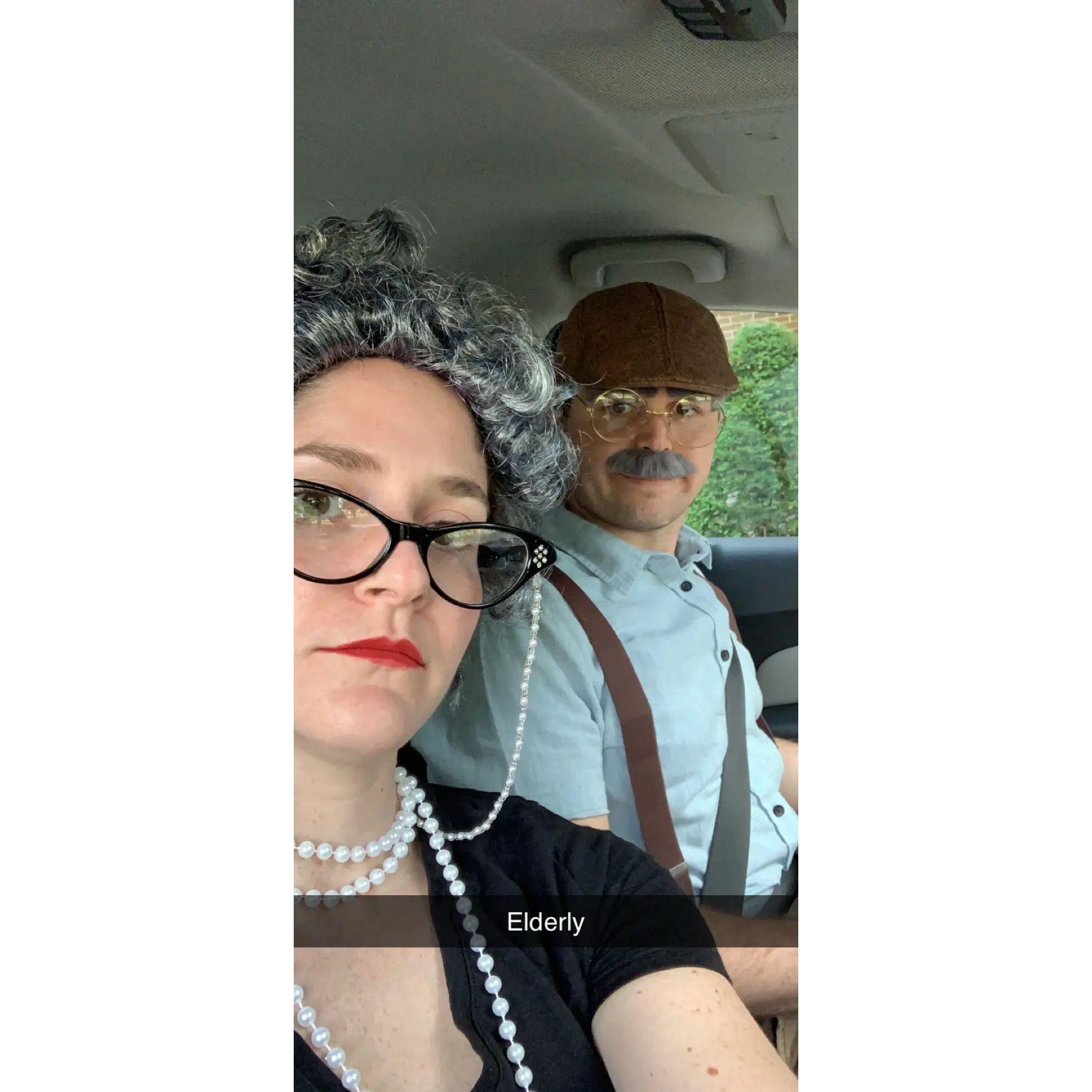 Dan's 30th birthday party (old people themed)