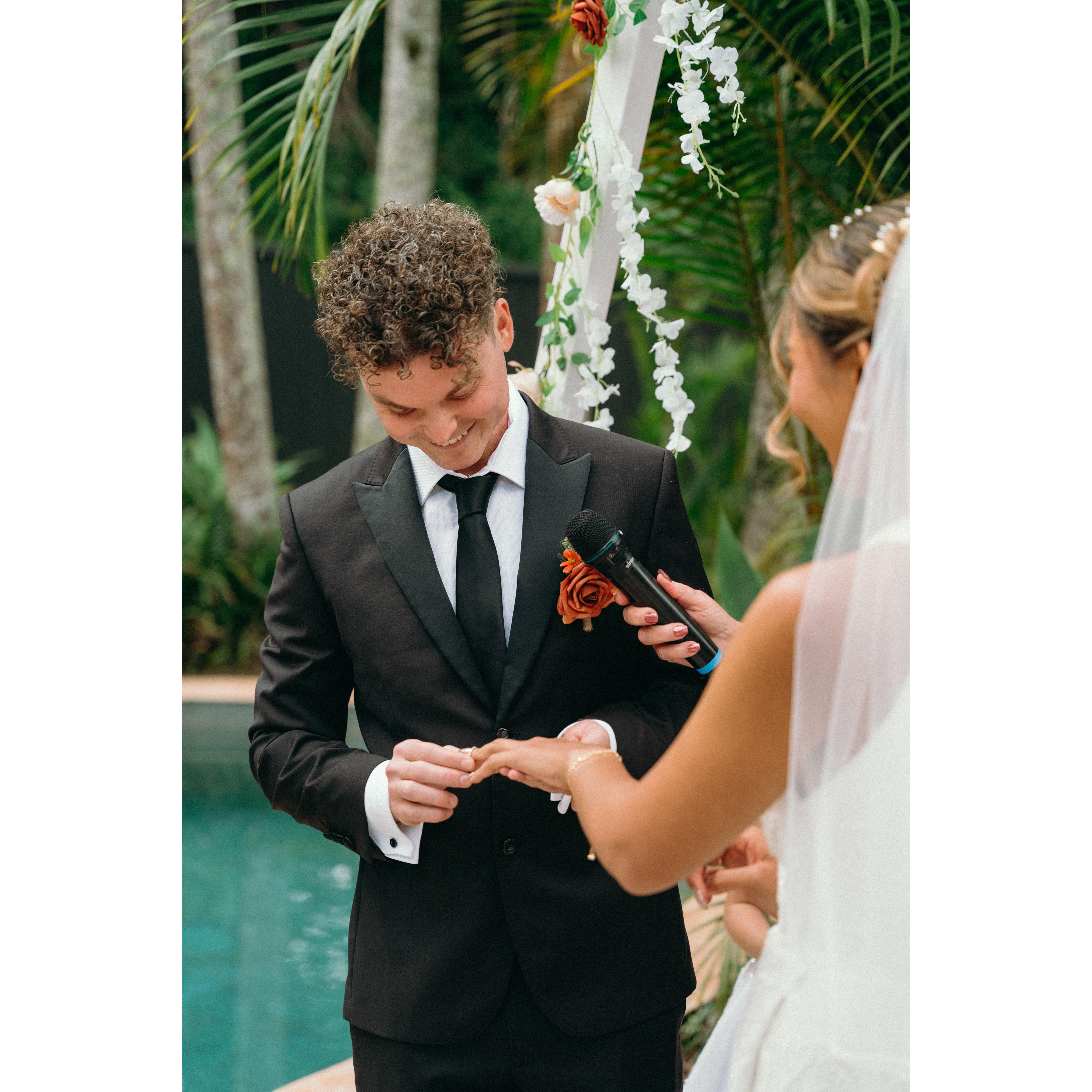 and we tied the knot