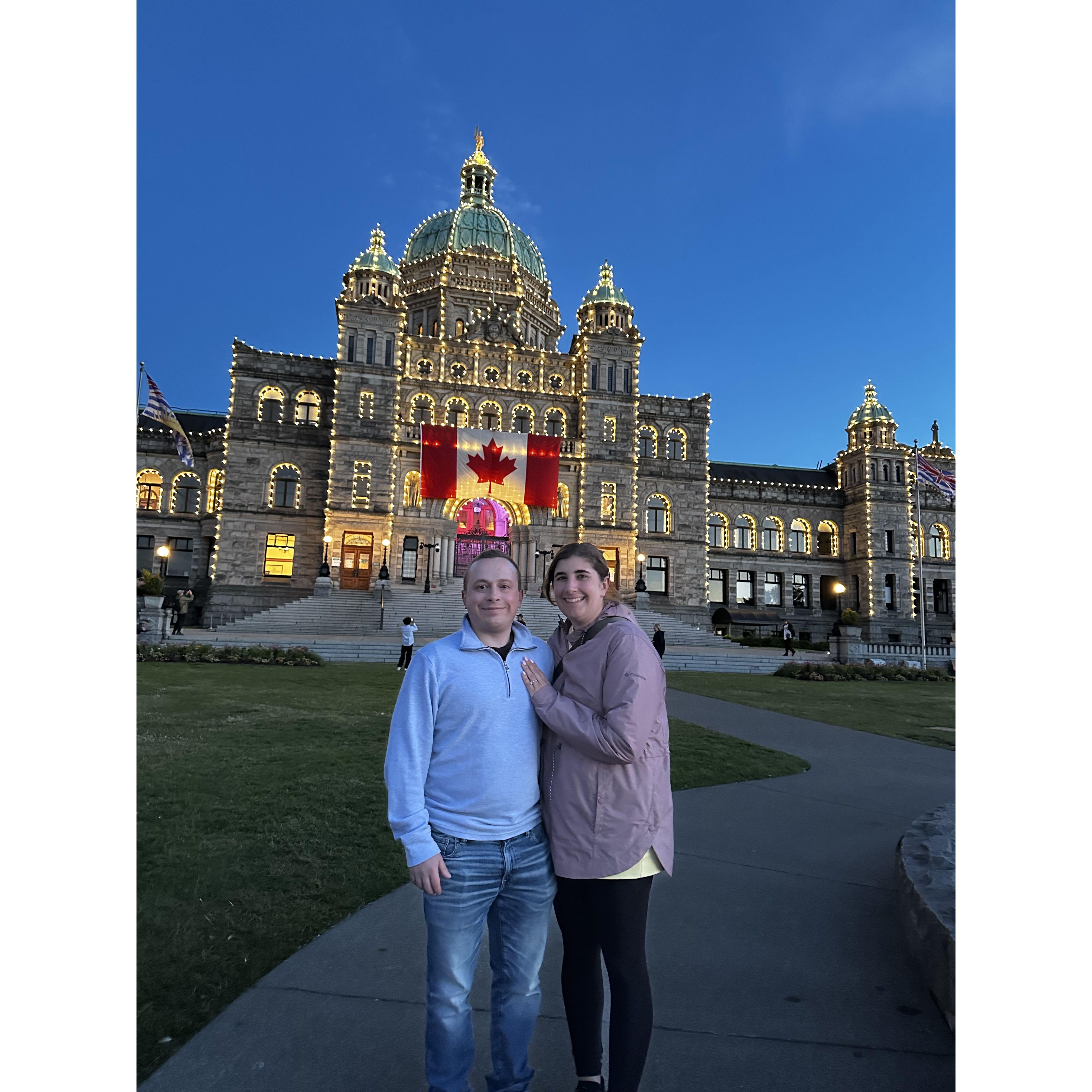 Visiting Victoria, BC, Canada Summer 2025.